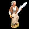 Picture of Woman Spinning Velardita Nativity 16 cm (6,3 inch) sicilian terracotta 