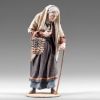 Picture of Old Woman Rustika Nativity 12 cm (4,7 inch) wood & fabric