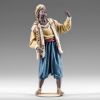 Picture of Moor Cameleer standing Immanuel Nativity 10 cm (3,9 inch) wood & fabric