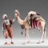 Picture of Standing Camel with saddle Immanuel Nativity 10 cm (3,9 inch) wood & fabric