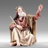 Picture of Shepherd sitting Immanuel Nativity 12 cm (4,7 inch) wood & fabric