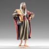 Picture of Man with carpet Immanuel Nativity 12 cm (4,7 inch)) wood & fabric