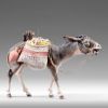 Picture of Donkey with wood and hay Immanuel Nativity 40 cm (15,7 inch) wood & fabric