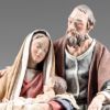 Immagine di Sacra Famiglia (mod.02) Presepe Immanuel 30 cm legno e stoffa