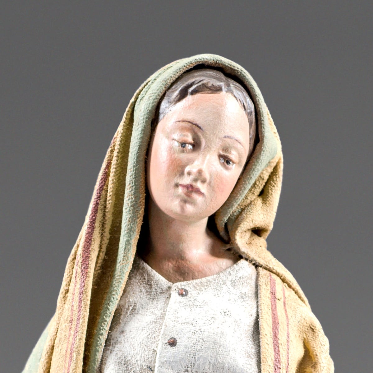 Mother with Child cm 30 (11,8 inch) Immanuel dressed Nativity Scene ...