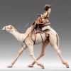 Picture of Moor Cameleer on Camel Immanuel Nativity 20 cm (7,9 inch) wood & fabric