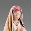 Immagine di Annunciazione a Maria 10 cm (3,9 inch) Presepe vestito Immanuel stile orientale statue in legno Val Gardena abiti in stoffa