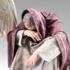 Picture of Agony in the Garden of Gethsemane 10 cm (3,9 inch) Immanuel dressed Nativity Scene oriental style Val Gardena wood statues fabric clothes