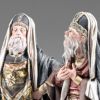 Picture of Christ among the Doctors 10 cm (3,9 inch) Immanuel dressed Nativity Scene oriental style Val Gardena wood statues fabric clothes