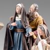 Immagine di Simone di Cirene aiuta Gesù Presepe Immanuel 10 cm legno e stoffa