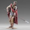 Picture of Soldier for Way of the Cross 12 cm (4,7 inch) Immanuel dressed Nativity Scene oriental style Val Gardena wood statue fabric clothes