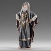 Picture of Priest 30 cm (11,8 inch) Immanuel dressed Nativity Scene oriental style Val Gardena wood statue fabric clothes