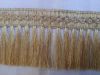 Picture of Cord Fringe Trim gold H. cm 8 (3,1 inch) Viscose Polyester Passementerie for liturgical Vestments