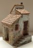 Picture of Traditional style house for 2,4 inch nativity scene with real plaster