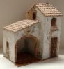 Picture of Traditional style house for 3,1 inch nativity scene with real plaster