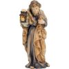 Picture of St. Joseph cm 6 (2,4 inch) Matteo Nativity Scene Oriental style oil colours Val Gardena wood