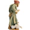 Picture of Shepherd with Ducks cm 10 (3,9 inch) Matteo Nativity Scene Oriental style oil colours Val Gardena wood