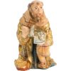 Picture of Melchior Wise King Kneeling cm 10 (3,9 inch) Matteo Nativity Scene Oriental style oil colours Val Gardena wood