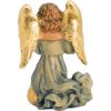 Picture of Angel with Flute cm 10 (3,9 inch) Matteo Nativity Scene Oriental style oil colours Val Gardena wood