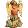 Picture of Angel with Trumpet cm 10 (3,9 inch) Matteo Nativity Scene Oriental style oil colours Val Gardena wood