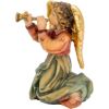 Picture of Angel with Trumpet cm 12 (4,7 inch) Matteo Nativity Scene Oriental style oil colours Val Gardena wood