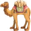 Picture of Camel cm 10 (3,9 inch) Matteo Nativity Scene Oriental style oil colours Val Gardena wood