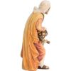 Picture of Shepherd with Boy cm 10 (3,9 inch) Matteo Nativity Scene Oriental style oil colours Val Gardena wood