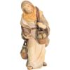 Picture of Shepherd with Water Jugs cm 18 (7,1 inch) Matteo Nativity Scene Oriental style oil colours Val Gardena wood