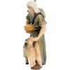 Picture of Shepherd cm 10 (3,9 inch) Matteo Nativity Scene Oriental style oil colours Val Gardena wood