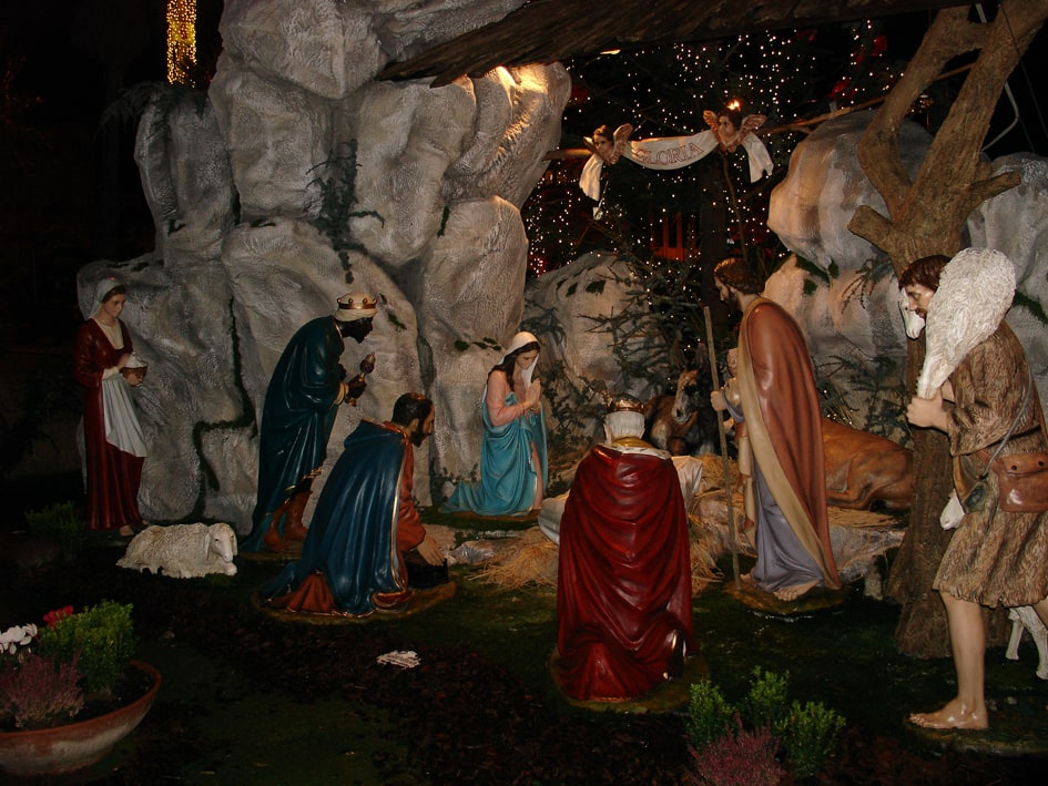 Mary / Madonna 160 cm (63 inch) Lando Landi Nativity Scene in ...