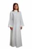 Picture of MADE TO MEASURE - Elegant First Communion  Alb for Girl Flared Scapular macramè Polyester Liturgical Tunic