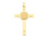 Imagen de Cruz de San Benito con INRI Colgante gr 9,1 Oro amarillo macizo 18kt Unisex Mujer Hombre 