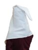 Picture of Cotton satin Confraternity Hood <br />Color: White <br />Composition: Cotton 65%, Polyester 35% <br />Hood finished by hand, excellent value for money. <br />Made in Italy.