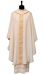 Picture of Vatican fabric Chasuble with fine galloon - Ivory, Violet, Red, Green, White, Pink