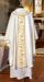 Picture of Solemn baroque Chasuble, gold embroidery, hand-sewn stones - Ivory, Violet, Red, Green