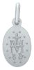 Picture of Our Lady of Graces Regina sine labe originali concepta o.p.n. Coining Sacred Oval Medal Pendant gr 1,4 White Gold 18k Unisex Woman Man