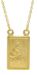 Picture of Crew-neck Necklace with Scapular Medal of the Blessed Virgin of Carmel and Sacred Heart of Jesus gr 8,8 Yellow Gold 18k Unisex Woman and Man