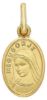 Immagine di Madonna di Medjugorje Medaglia Sacra Pendente ovale Conio gr 1,3 Oro giallo 18kt Unisex Donna Uomo