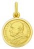 Picture of Saint John XXIII Joannes XXIII Pontifex Maximus Coining Sacred Medal Round Pendant gr 2,5 Yellow Gold 18k Unisex Woman Man