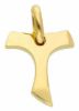 Picture of Saint Francis Tau Cross Pendant gr 1,3 Yellow solid Gold 18k Unisex Woman Man