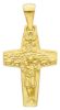 Imagen de Cruz del Buen Pastor del Papa Francisco Colgante gr 1,8 Oro amarillo macizo 18kt Unisex Mujer Hombre