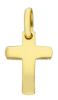 Picture of Convex Straight Cross Pendant gr 1,5 Yellow solid Gold 18k Unisex Woman Man