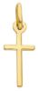 Picture of Mini Straight Cross Pendant gr 0,9 Yellow solid Gold 18k Unisex Woman Man