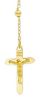 Picture of Rosary Necklace Gold 18 kt Miraculous Medal crucifix INRI gr.8,50 Unisex Woman Man