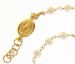 Picture of Rosary Bracelet Yellow Gold 18 kt Pearls Miraculous Medal Cross gr.3,20