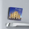 Immagine di Milano  2025 magnetic calendar cm 8x8 (3,1x3,1 in)