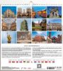 Immagine di Milano 2025 wall Calendar cm 31x33 (12,2x13 in)