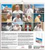 Imagen de Pope Francis 2025 wall Calendar cm 31x33 (12,2x13 in)