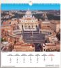 Immagine di Calendario da muro 2025 San Pietro Roma Notte cm 31x33