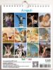 Immagine di Angels 2025 wall and desk calendar cm 16,5x21 (6,5x8,3 in)